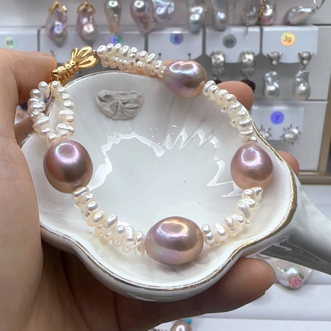 未镶嵌手绳淡水珍珠