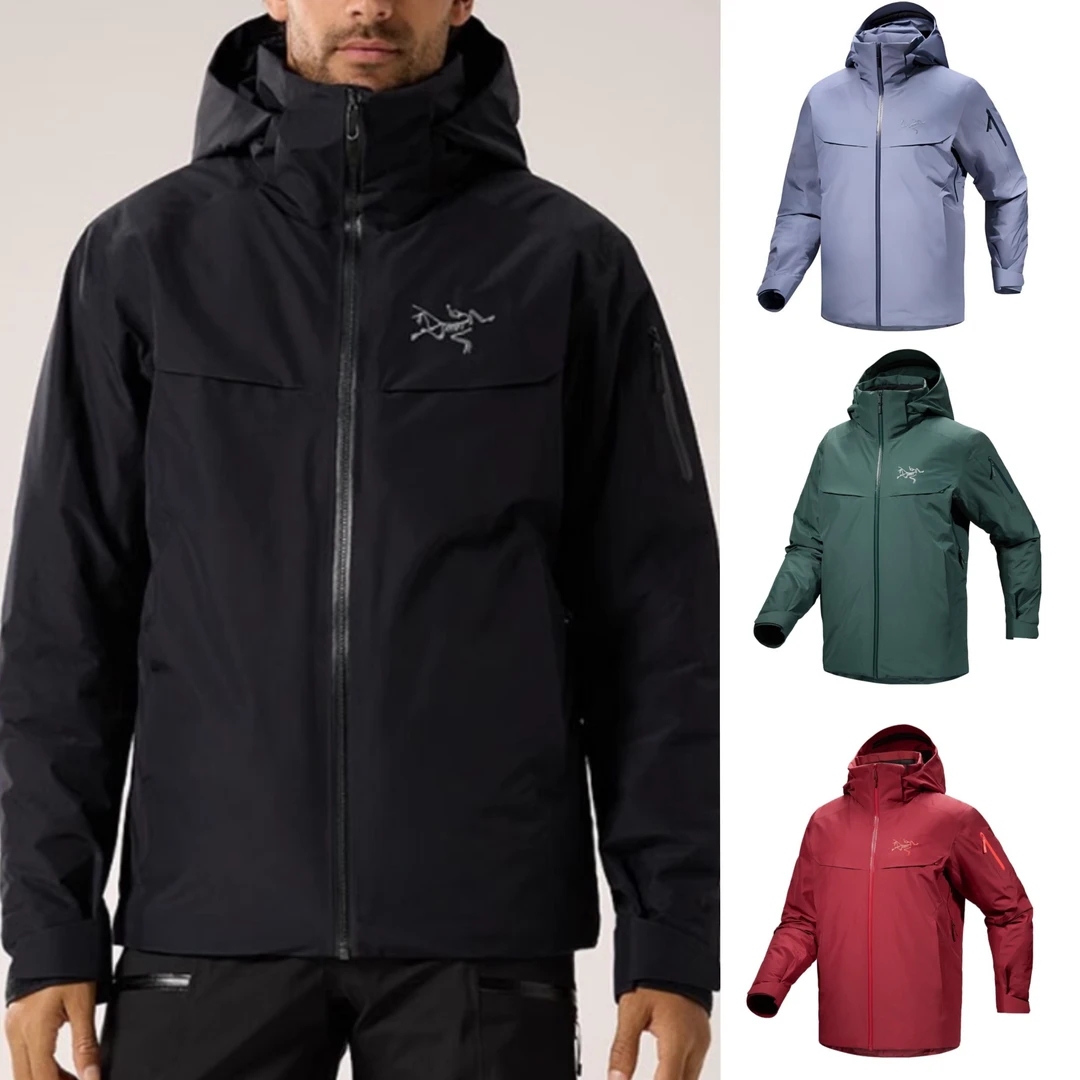 正品国现 始祖鸟 Macai Jacket 防水滑雪保暖连帽加厚羽绒服加厚