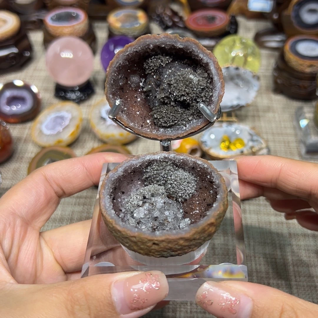 玛瑙/玉髓未镶嵌摆件