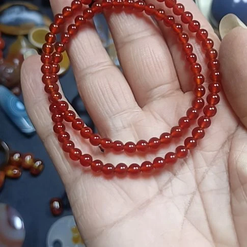 玛瑙/玉髓未镶嵌手串