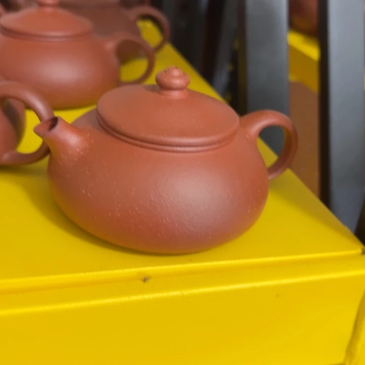 紫砂茶壶原矿半手工降坡寒江150cc