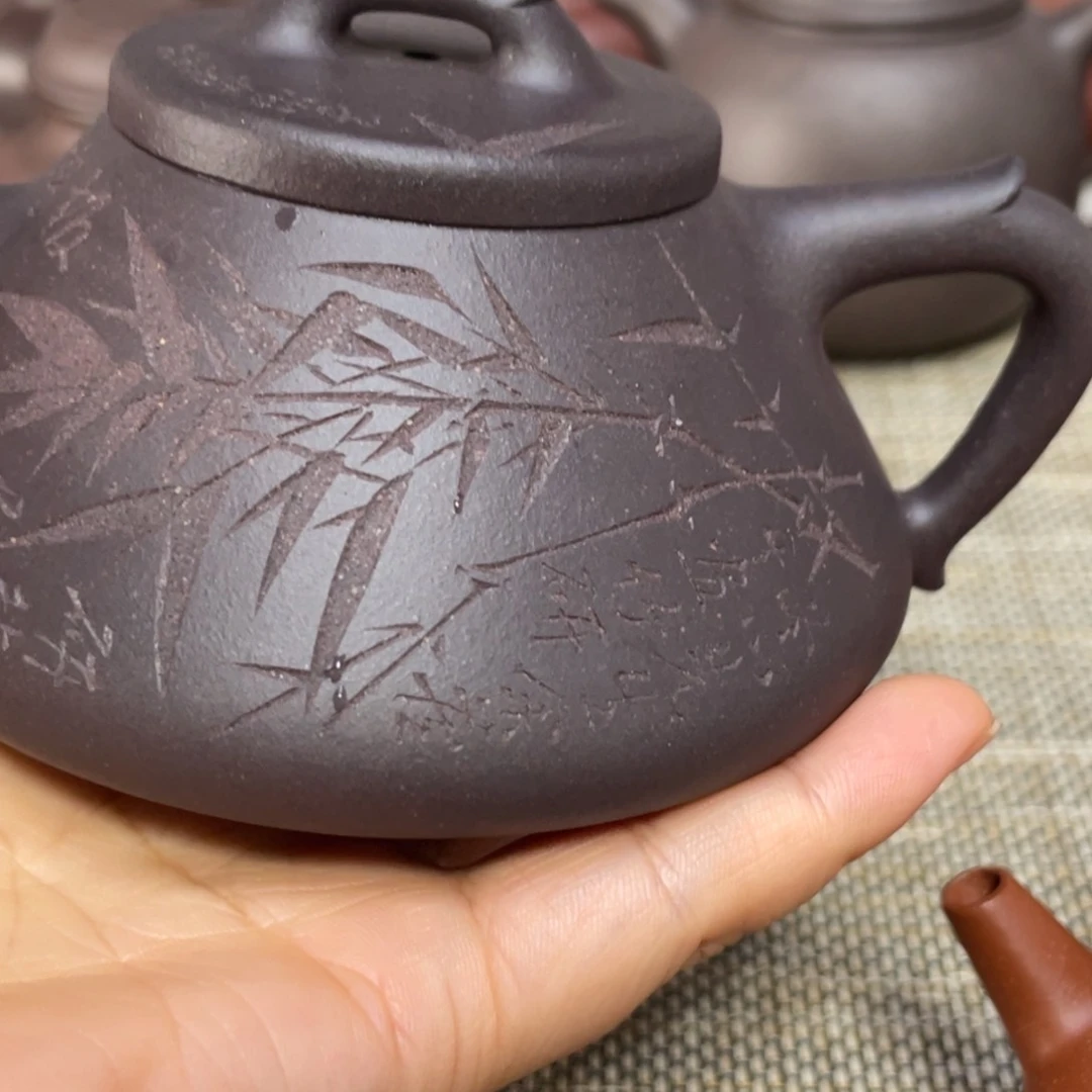 诗***霄紫砂壶紫砂全手工