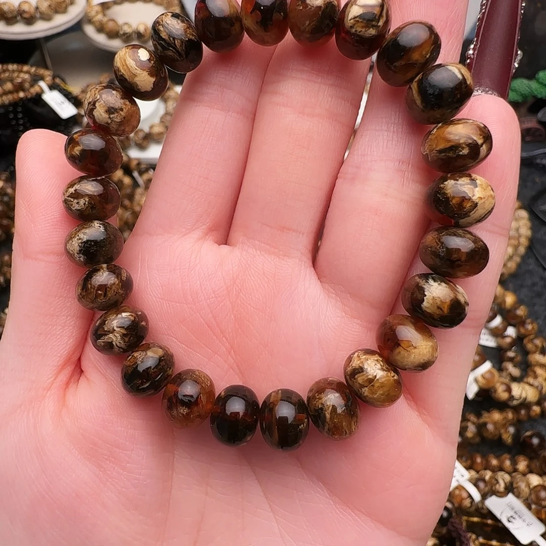 琥珀未镶嵌手链抚顺琥珀