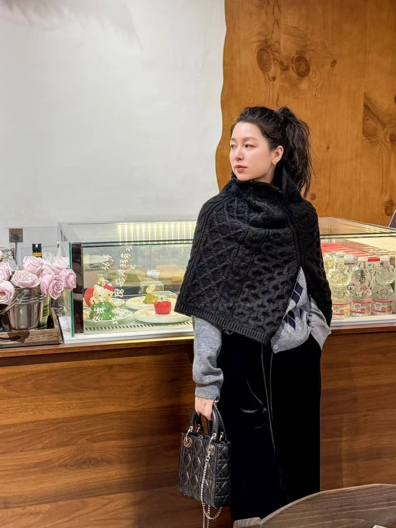 加莉定制-凹造型围巾披肩