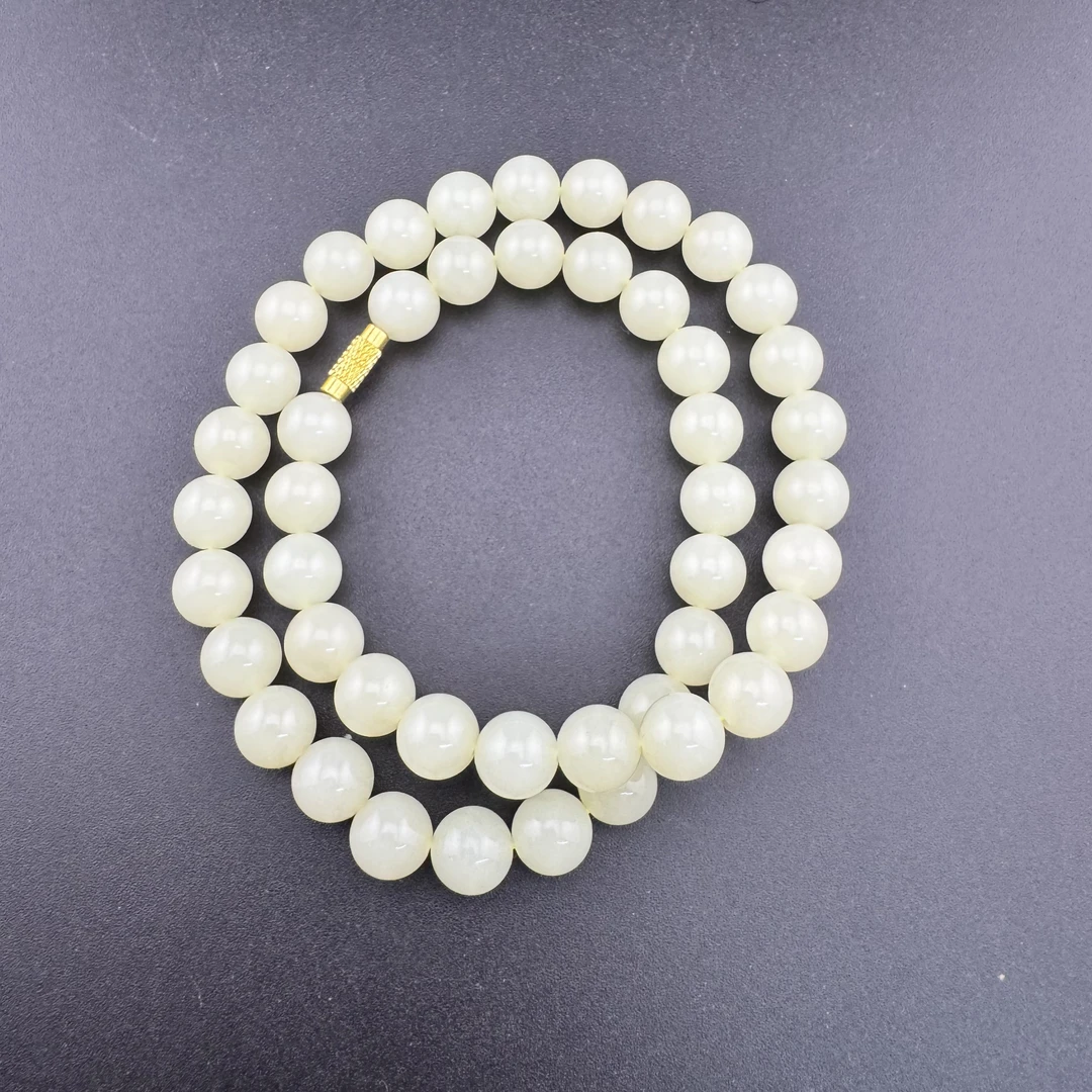 BY1111FYBJ标050 北玉精选 和田玉项链 多样性发货