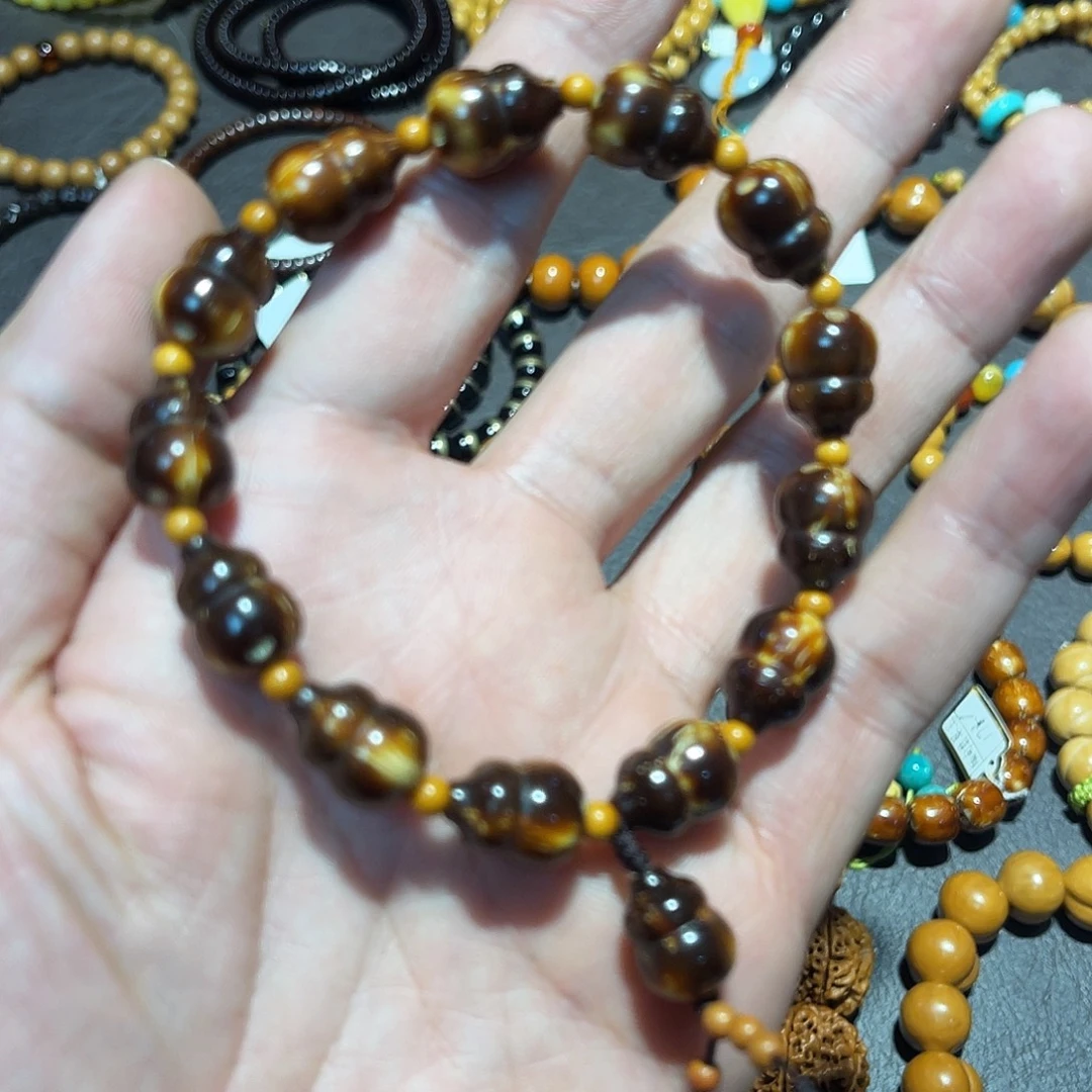 王***金紫金鼠手串天然全品紫金鼠葫芦手链卡11