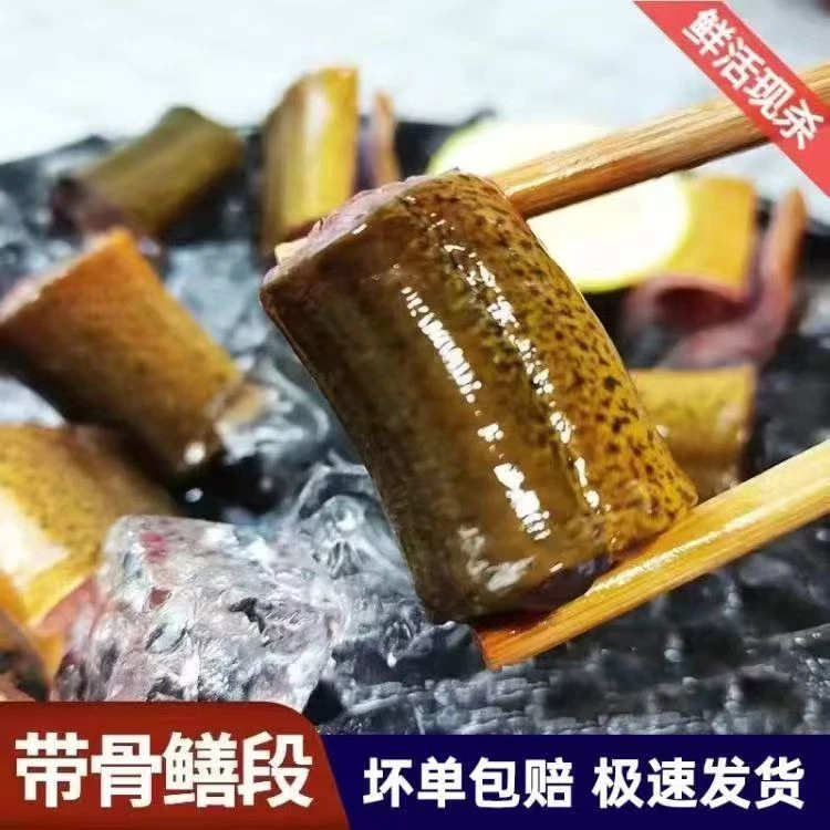 【顺丰包邮】正宗野捕黄鳝段去内脏去头去尾顺丰速发新鲜现杀
