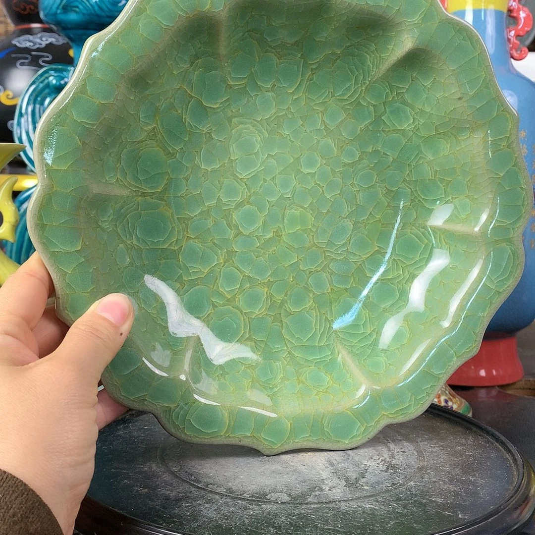 摆件瓷器真的很漂亮的