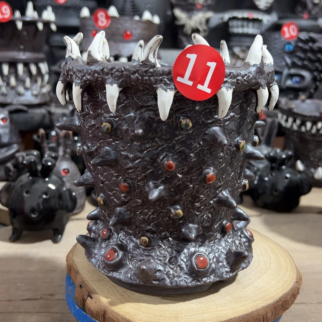 11号，手工微瑕，内口13内高13外高16.5