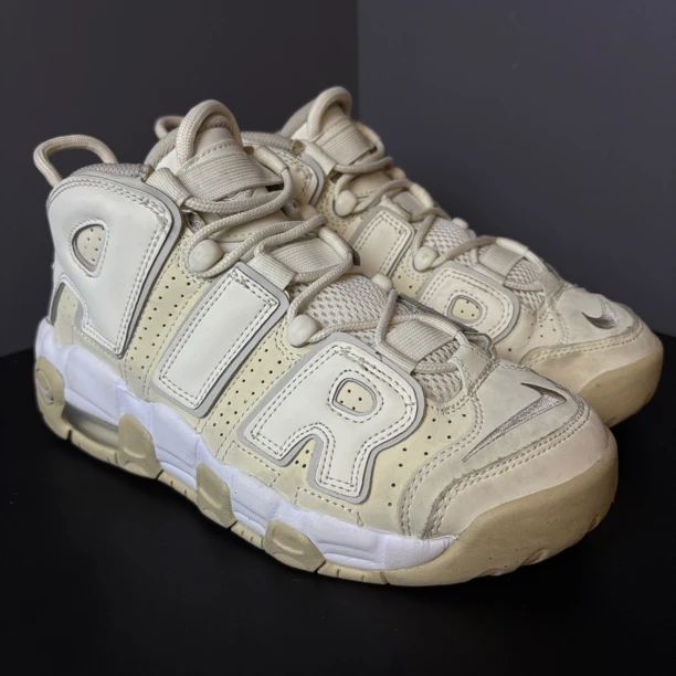 95新 maje 38.5码 Air More Uptempo 皮蓬 篮球鞋 GS 青少年 无盒