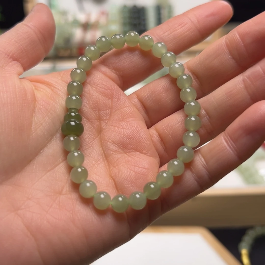 和田玉手串未镶嵌福利款