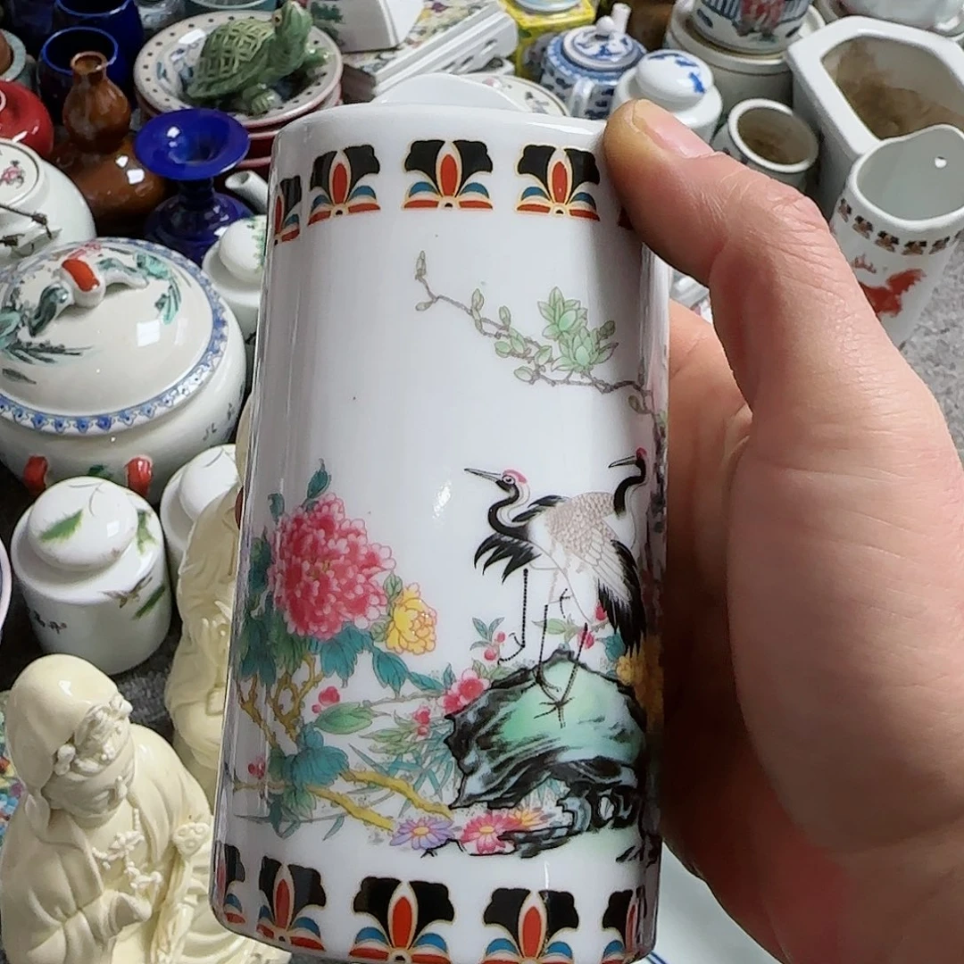 摆件瓷器的工艺技术水平