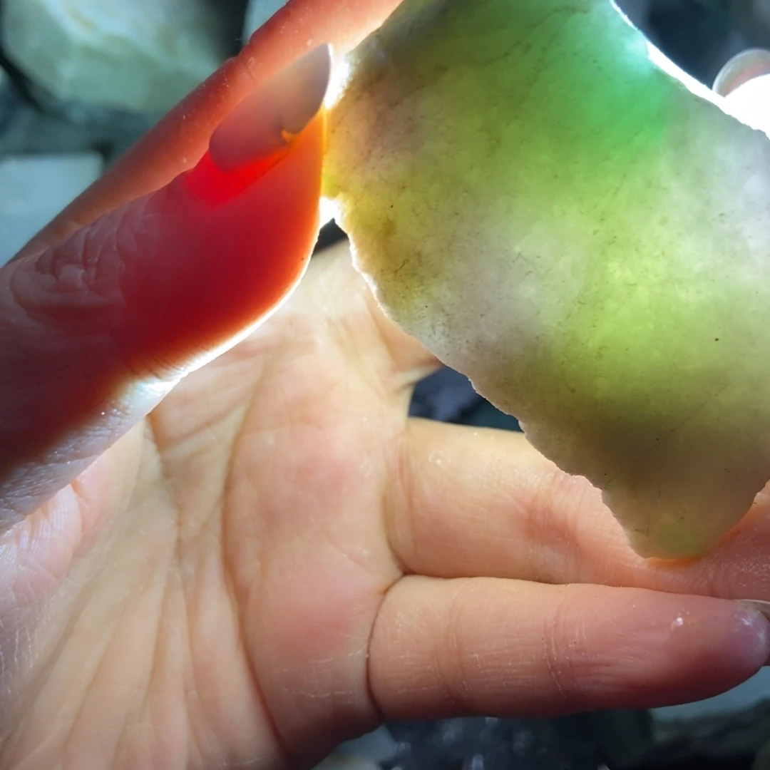 翡翠未镶嵌挂件天然翡翠