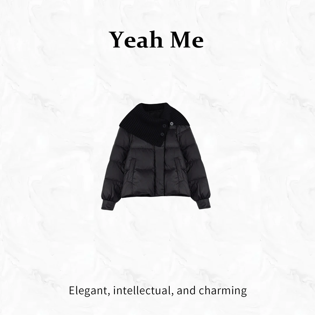 Yeah Me/也觅【雪线卫士】冬季新款90鸭绒防风保暖羽绒服女款外套