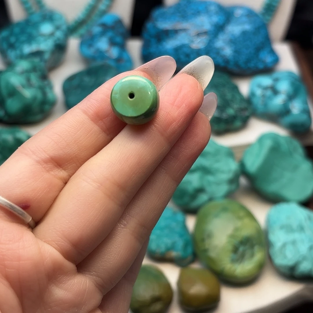 绿松石未镶嵌手串