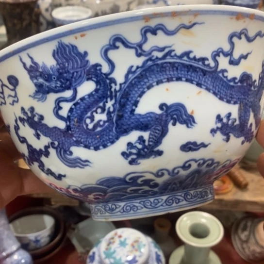 摆件老*期景德镇陶瓷现代艺术