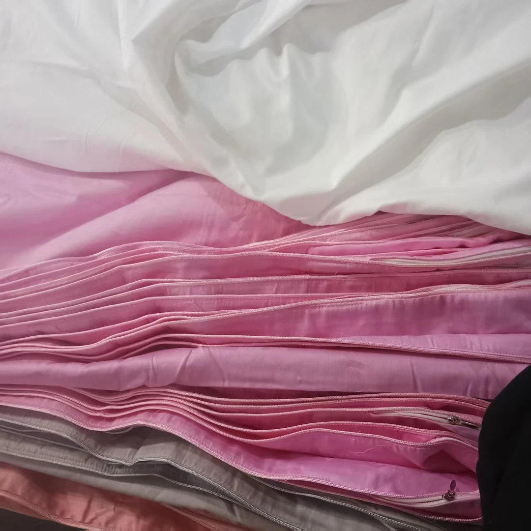 微瑕可能发黄高货多色棉花被套200*230带拉链