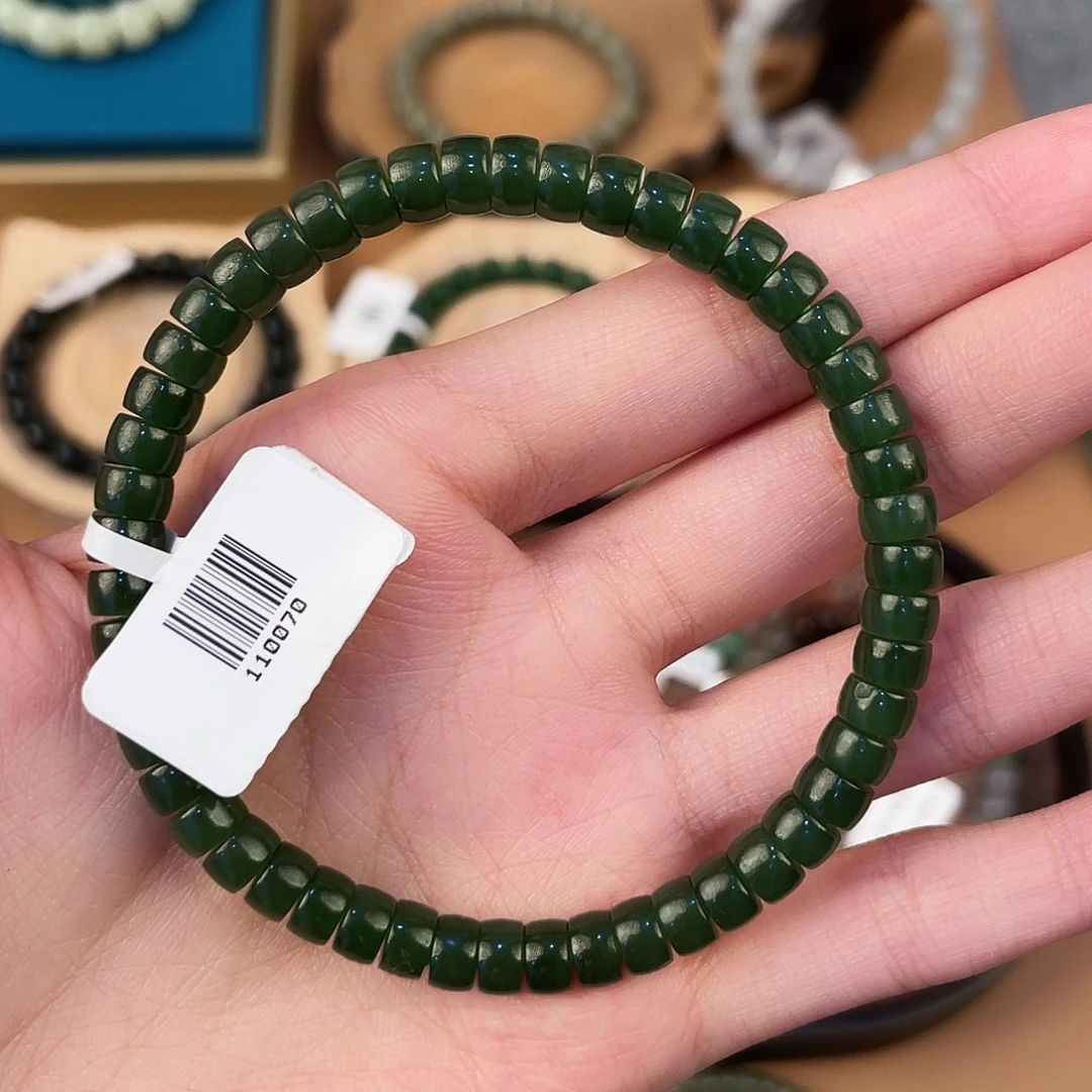 手链未镶嵌和田玉梦****?