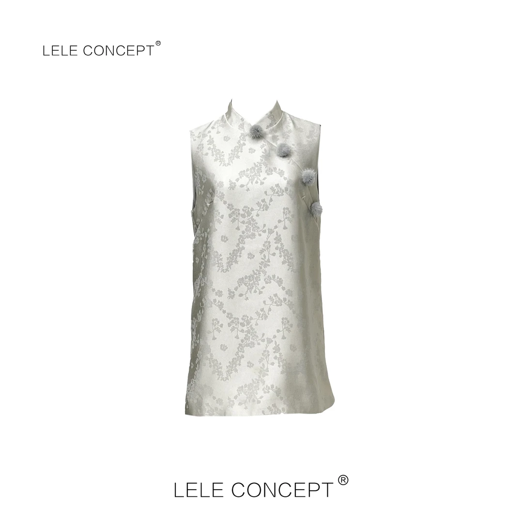 LELE CONCEPT｜【精选推荐】中式风无袖连衣裙Q0509