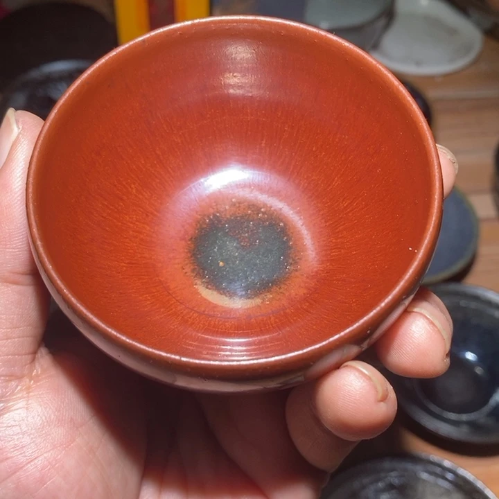 郭***咋茶盏宋钰龙窑柴烧