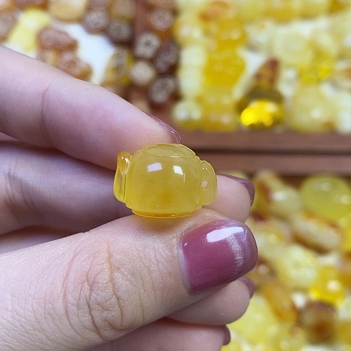 橄榄核吊坠把把壶