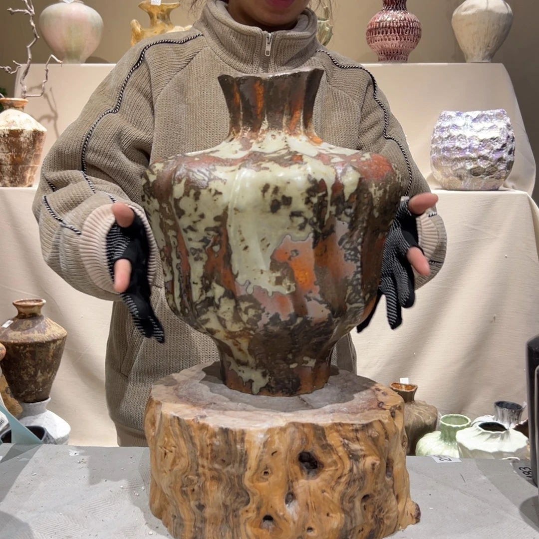 景德镇高温陶瓷246花瓶摆件花瓶摆件花瓶