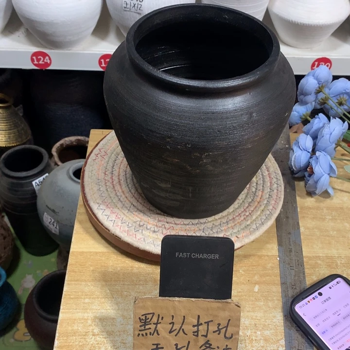 【闪购商品】粗糙盆默认打孔高20口14