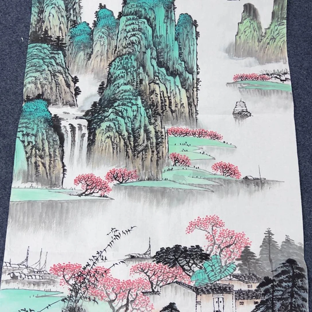 国画事事顺心如意万事如意万事