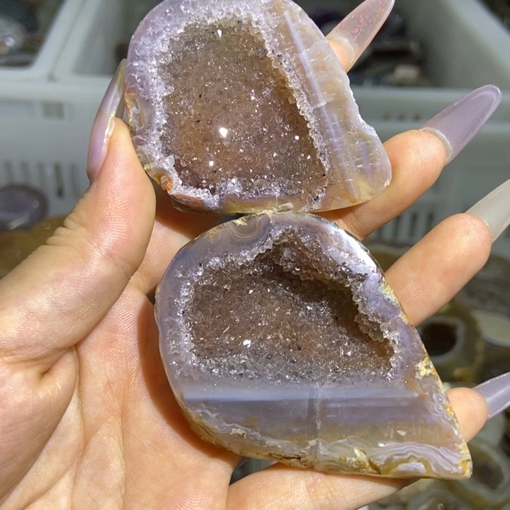 未镶嵌水晶珠宝半成品聚宝盆