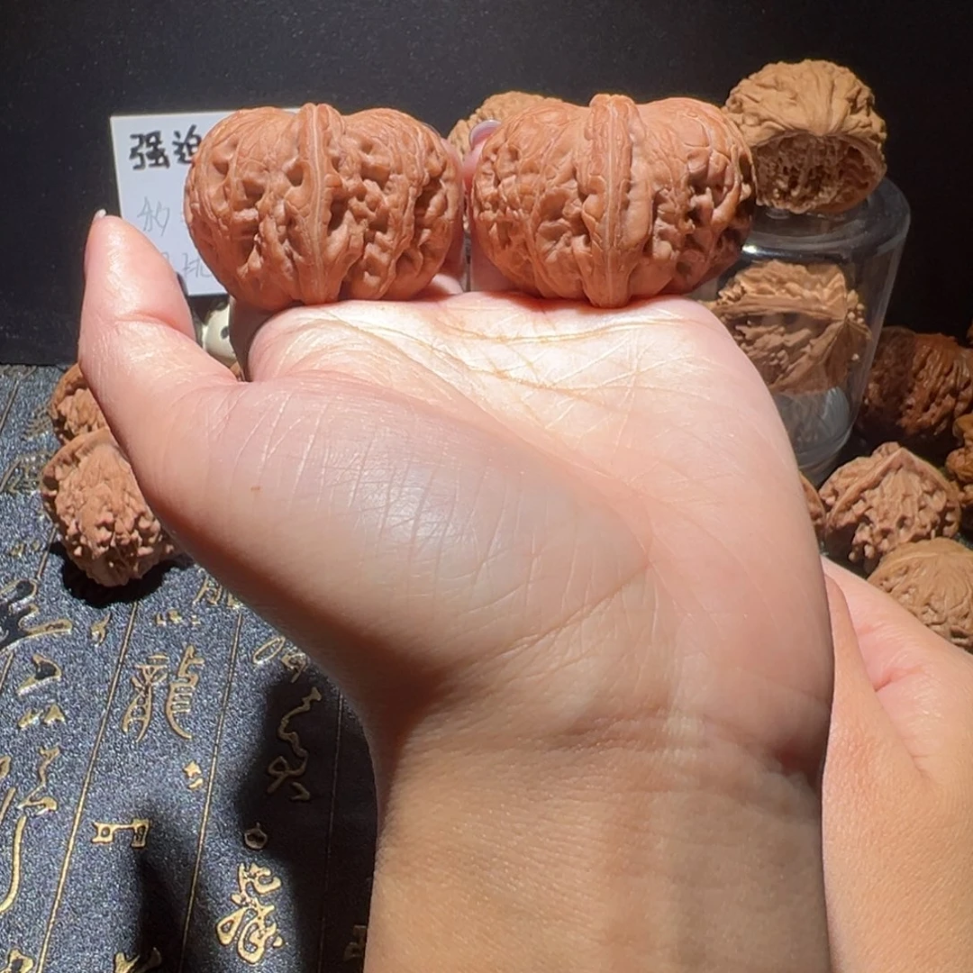 吊坠文玩核桃元宝43手把件150修尖