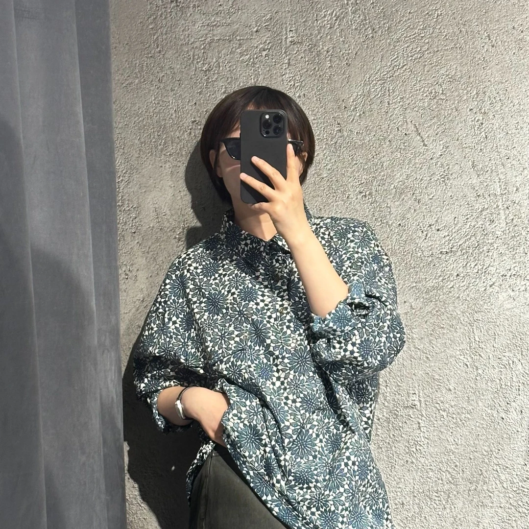 一粒沙海花衬衫71711