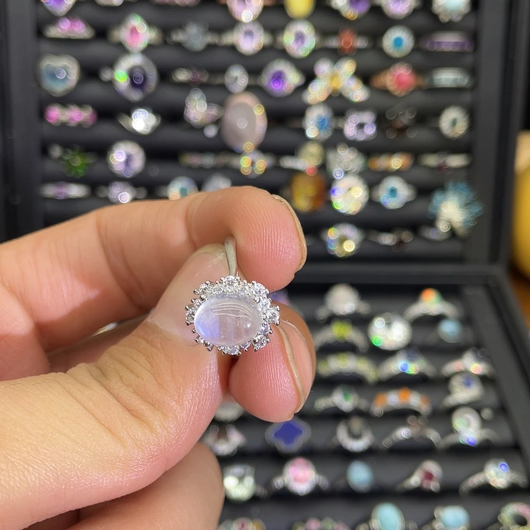 紫晶珠宝半成品未镶嵌