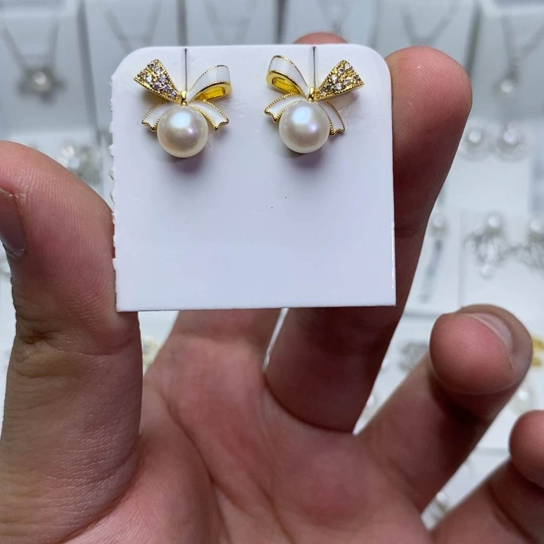 耳饰未镶嵌淡水珍珠