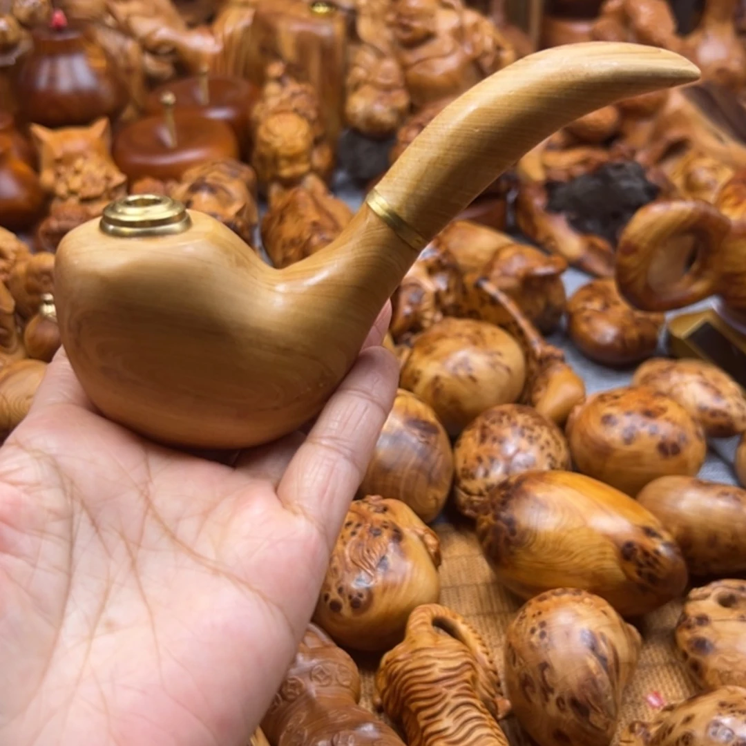 【闪购商品】柏木（崖柏）月***1太行崖柏手把件