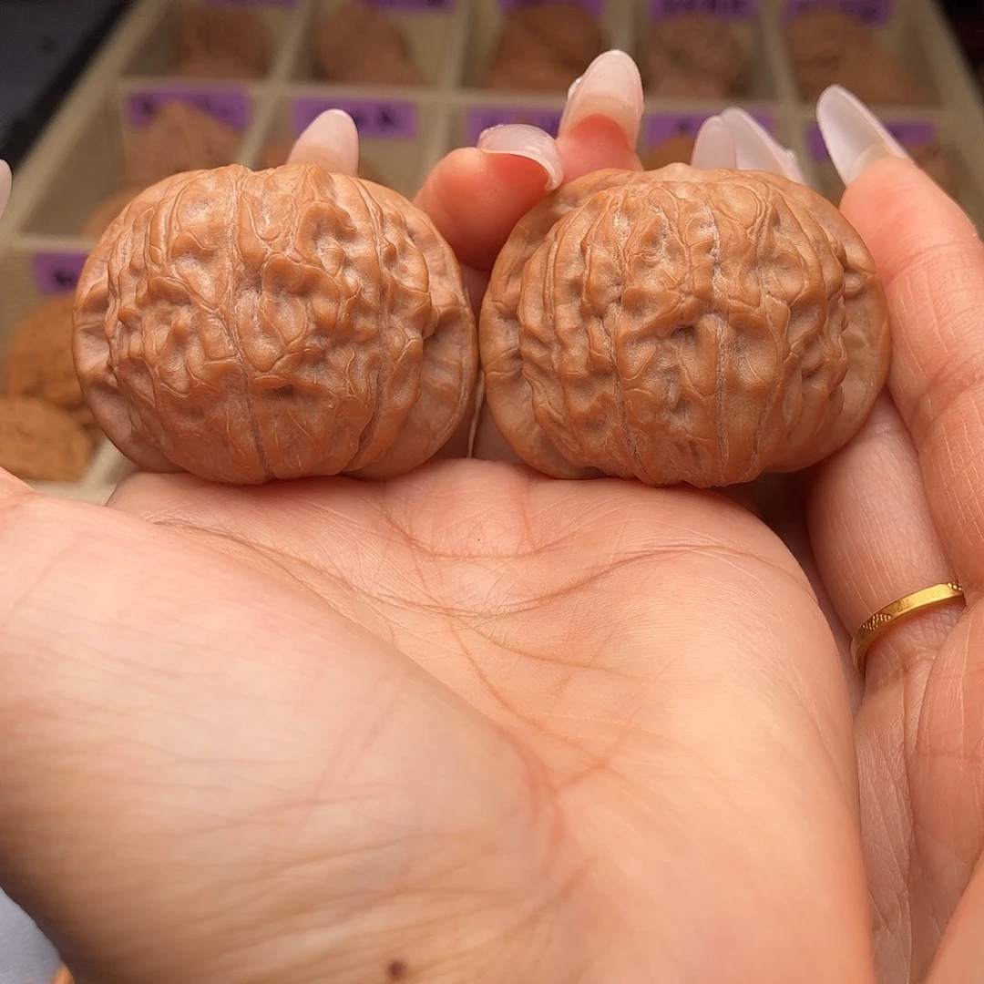 文玩核桃把件石门元宝41