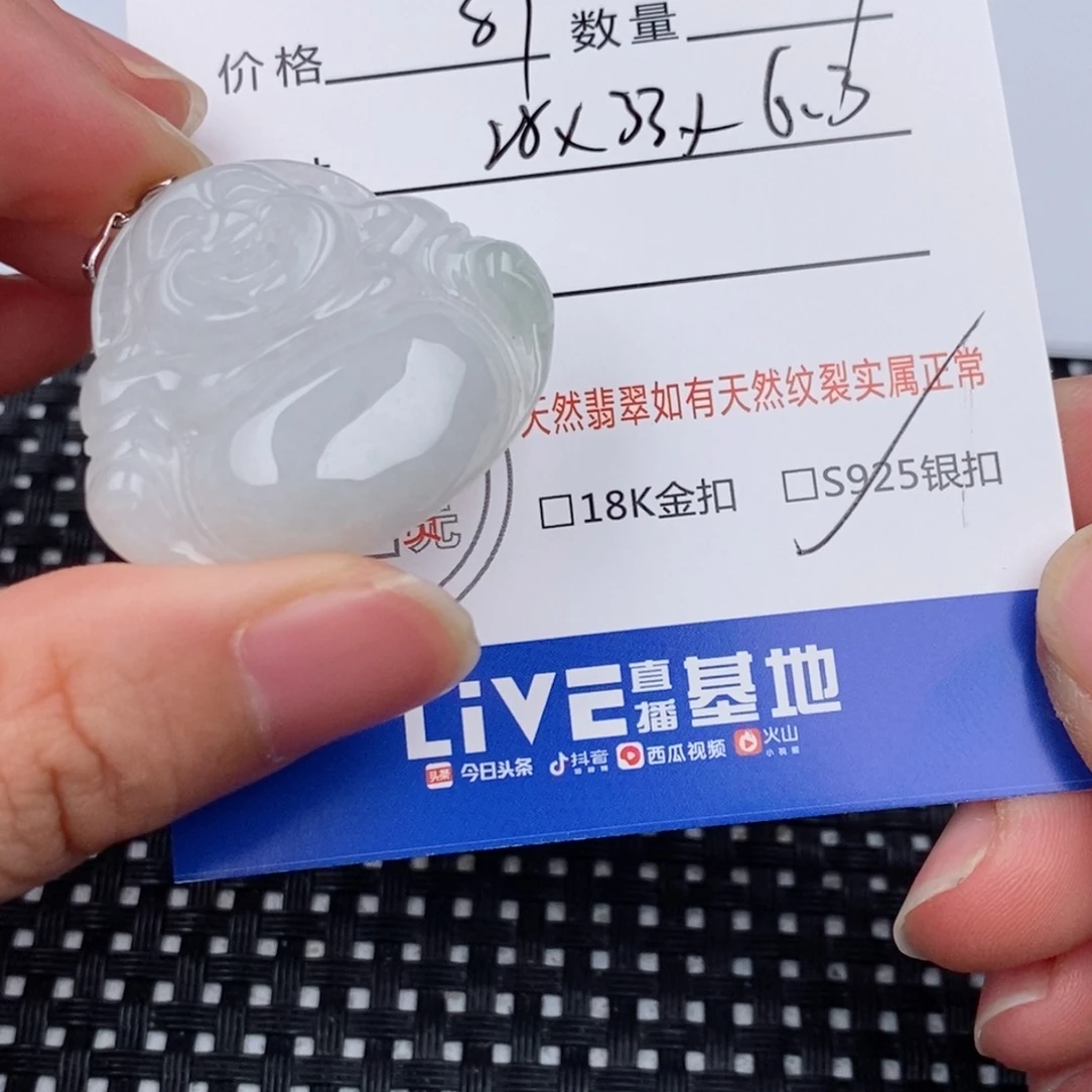 翡翠银S925镶嵌颈饰