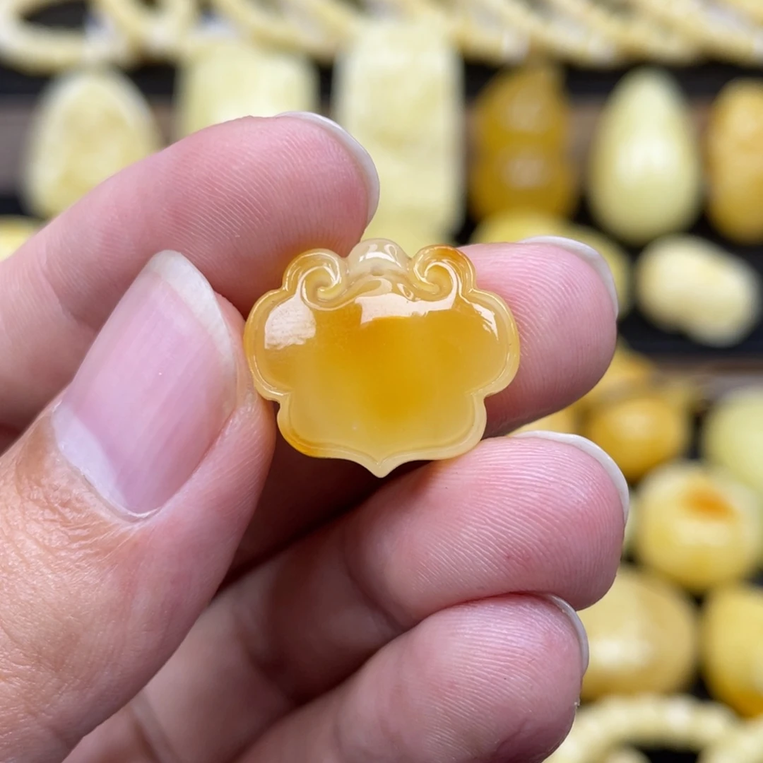 琥珀未镶嵌裸石琥珀蜜蜡