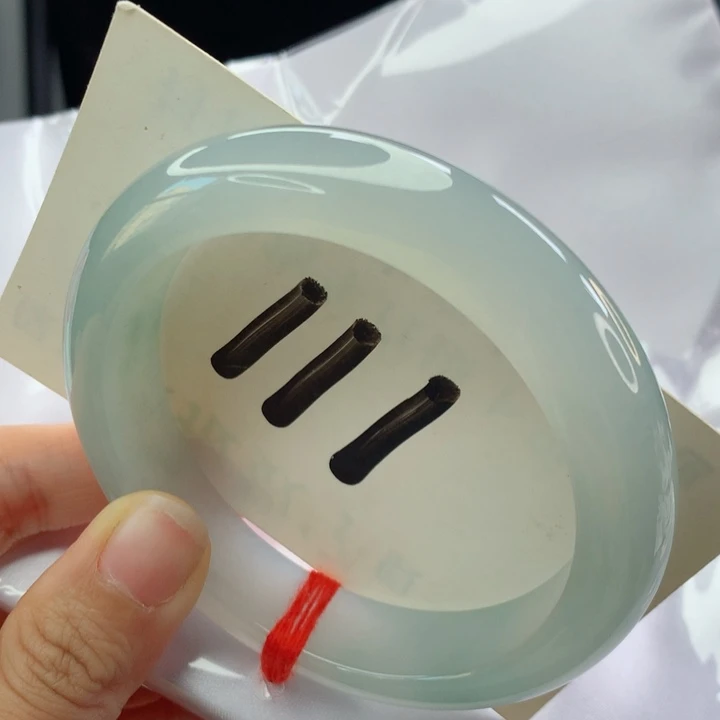 未镶嵌手镯翡翠冰胶纯
