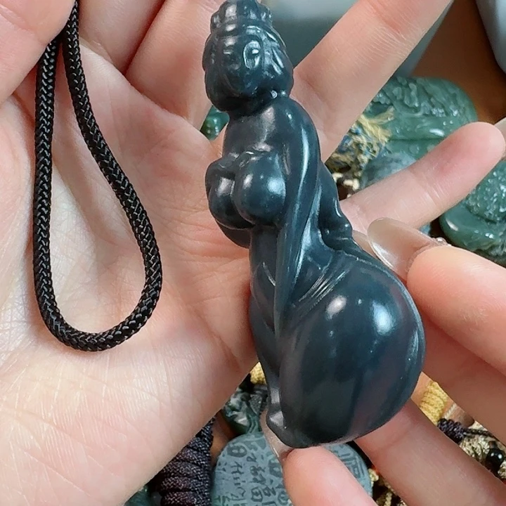 和田玉挂件未镶嵌