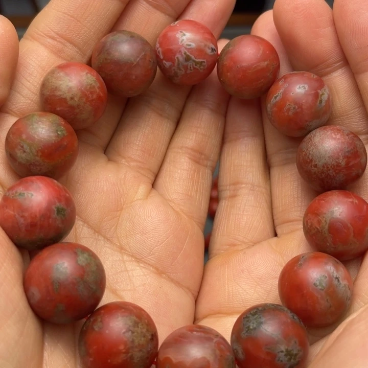 南红玛瑙手串17未镶嵌