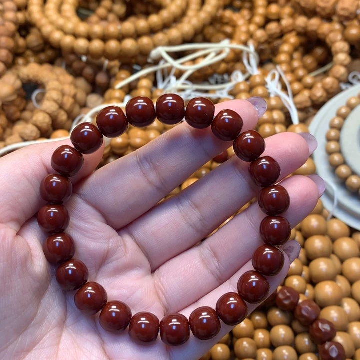 家***美猴头核桃手串猴头核桃全品机刷小老型