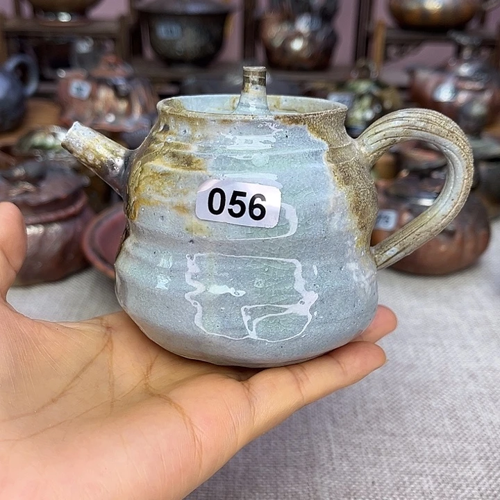 裸柴烧陶瓷手工茶器