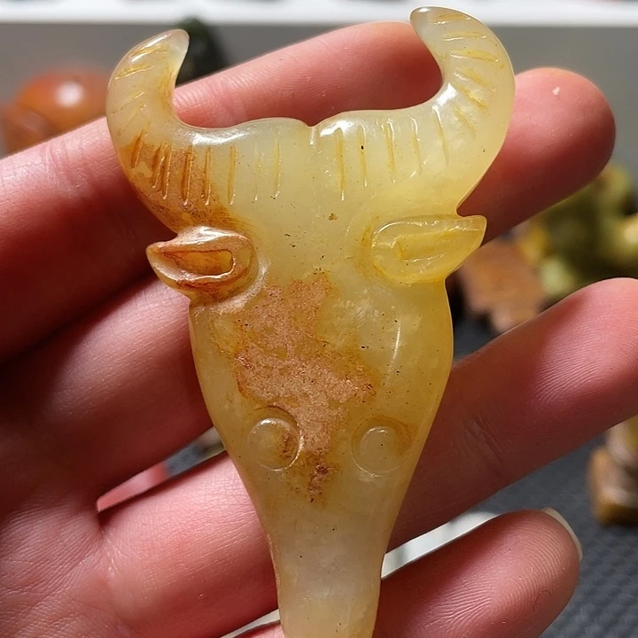 岫岩老玉（透闪石质玉）未镶嵌挂件