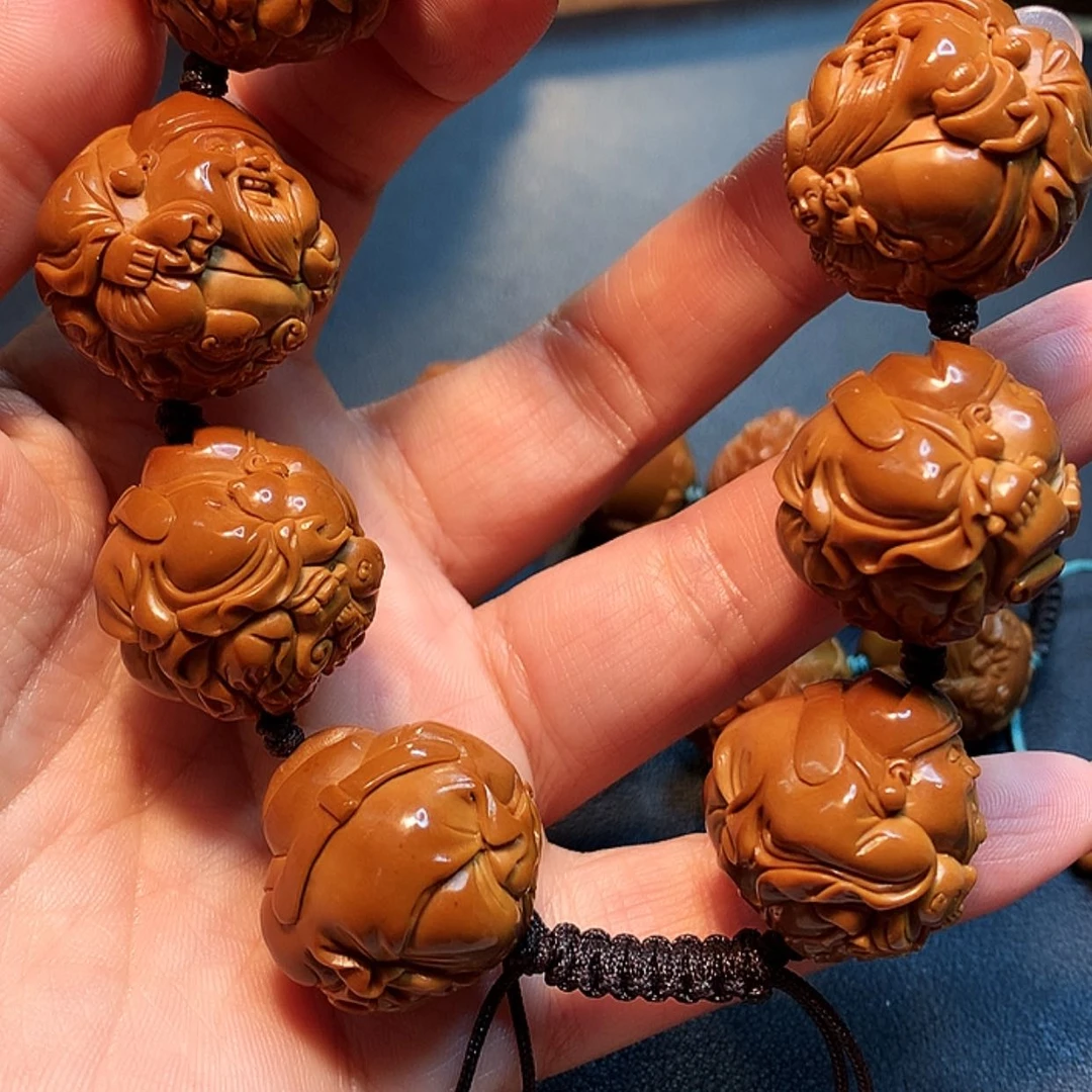 【闪购商品】橄榄核手串/手链A橄榄雕