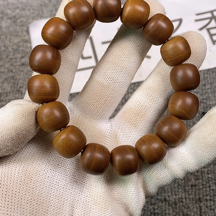 檀香木手串/手链老山檀香黑肉横纹土埋老料13/14