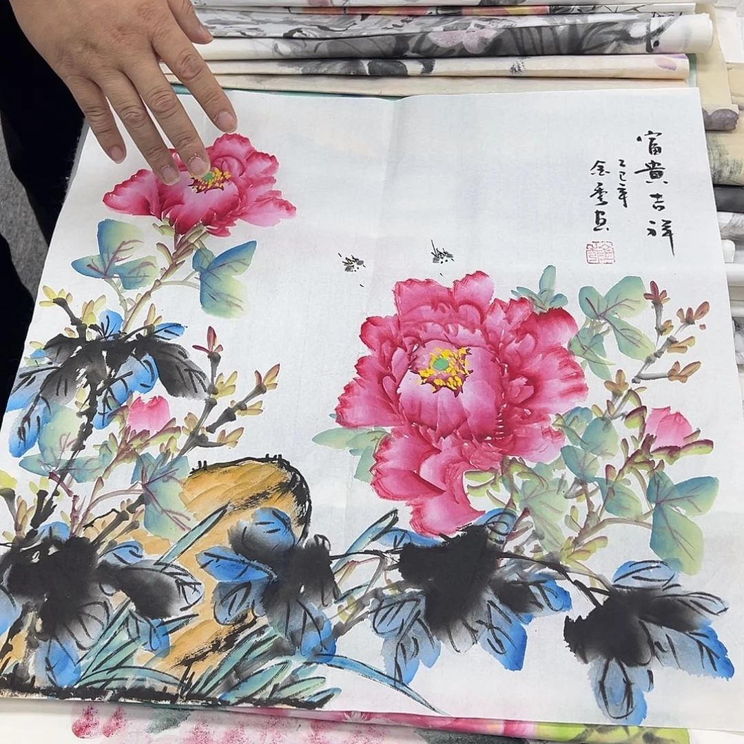 国画国画纯手绘作品