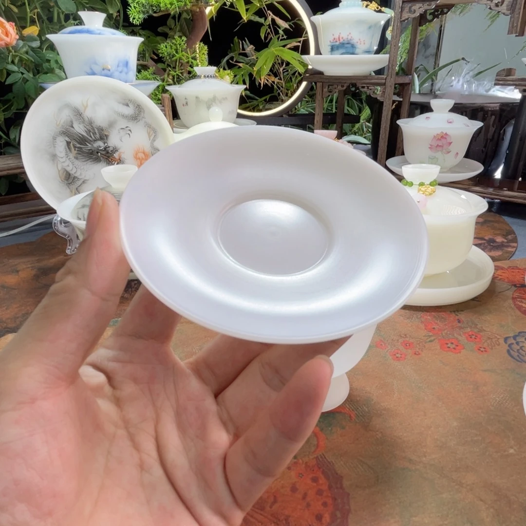 郭志宝璞玉釉烧底托