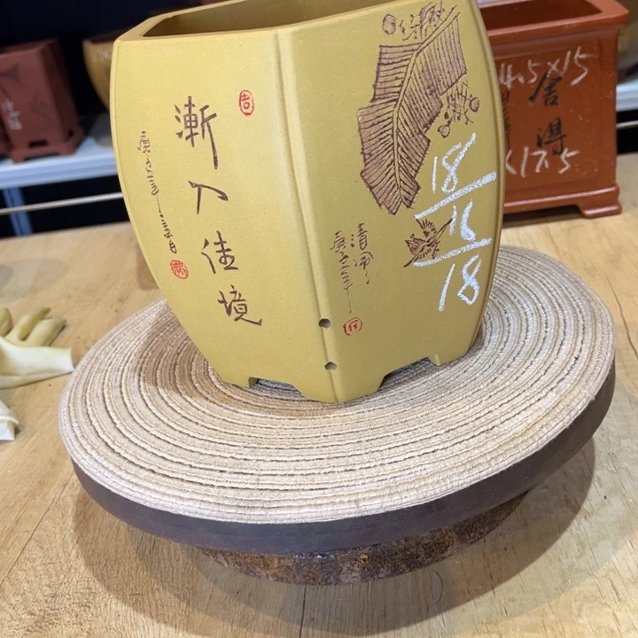 花盆紫砂紫砂花盆