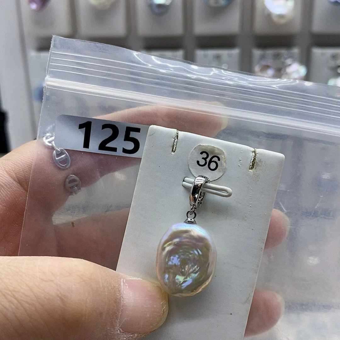 颈饰合金淡水珍珠