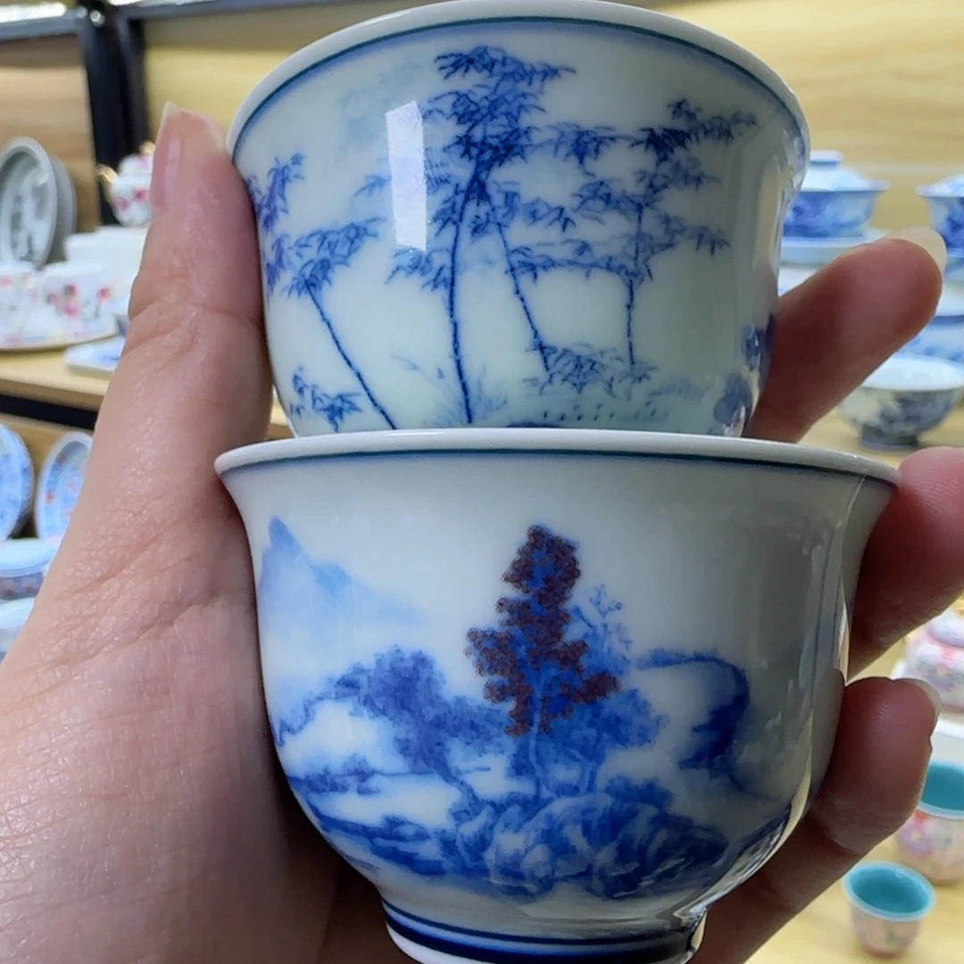 客杯2只景德镇福利